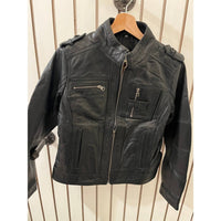 Decrum - Cafe Racer Style Leather Jacket