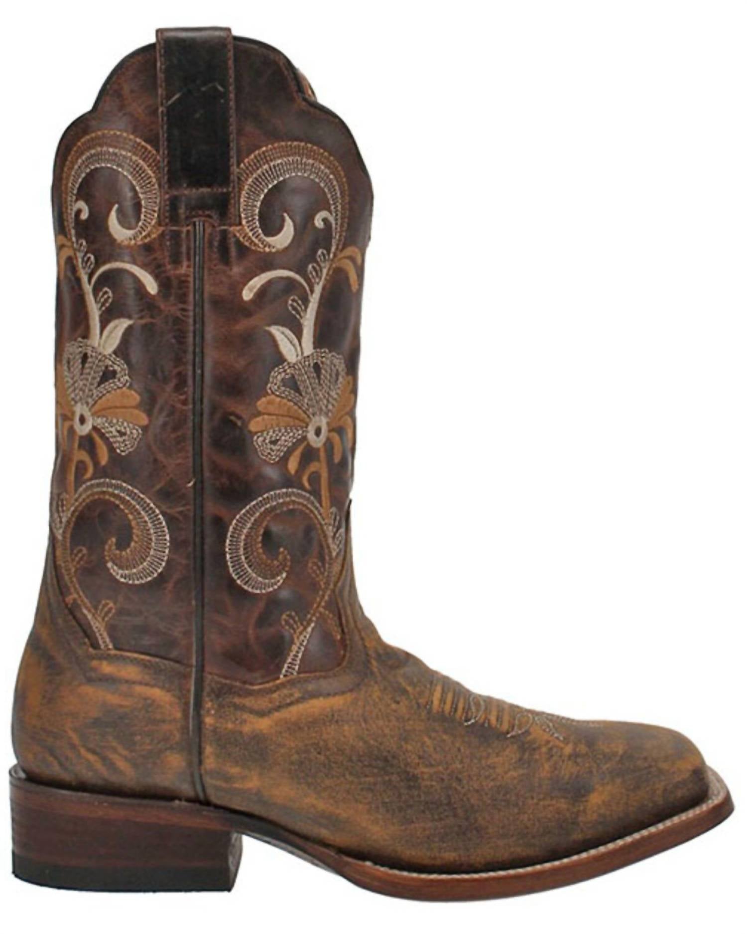 Dan Post. - Women's Sabina Leather Sole Square Toe Boot