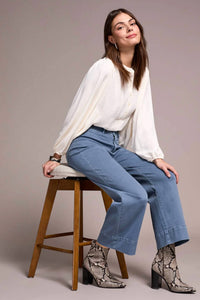 Tribal - Comfort Stretch High Rise Palazzo Pants