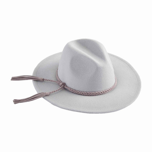 Mudpie - Women's Braided Felt Fedora Hat