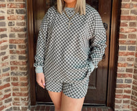 Anniewear - Coastal Check Lounge Set