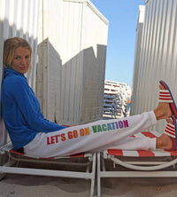 Warm - Let's Go On Vacation Sweats Joggers