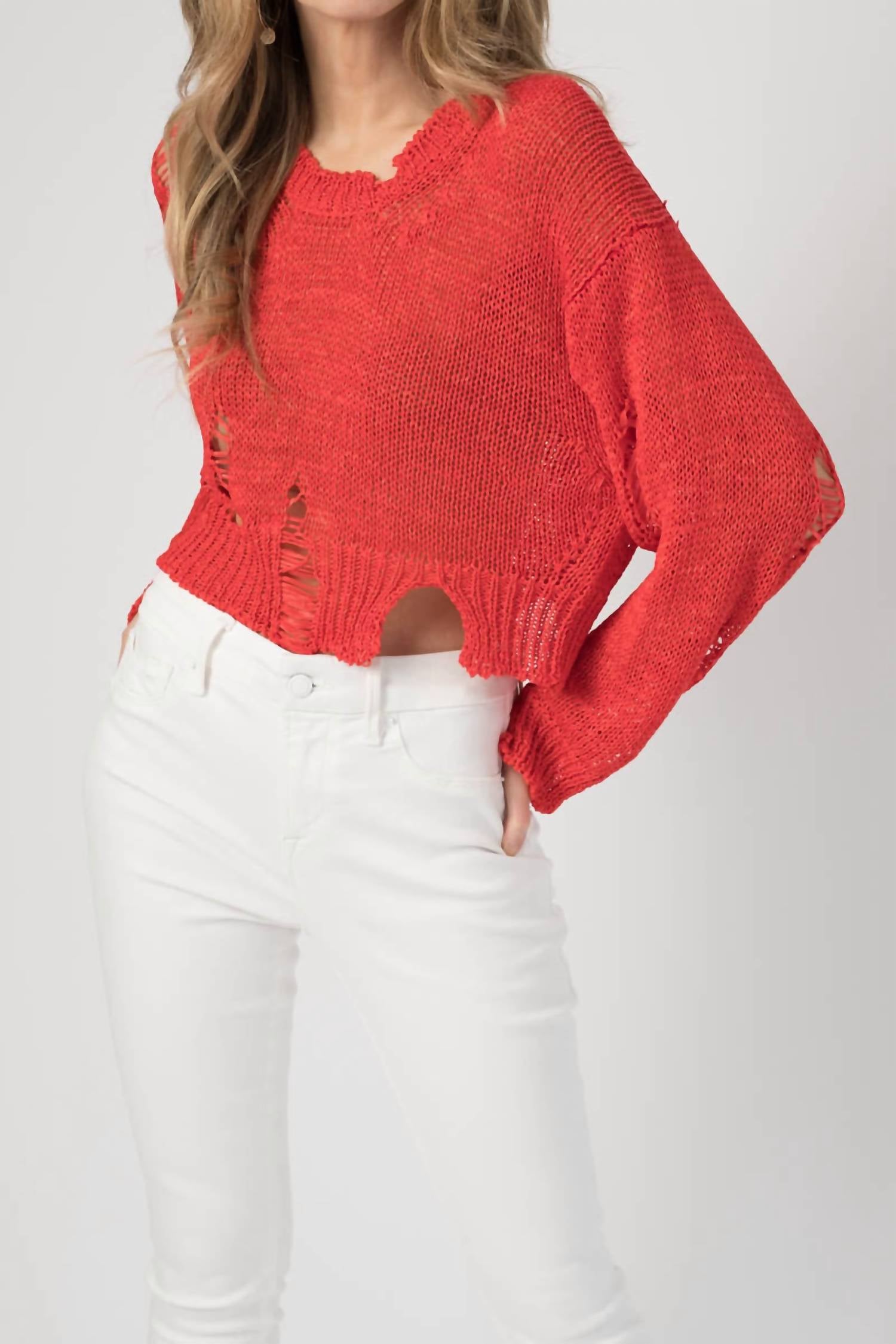 Iro - Hico Cropped Sweater