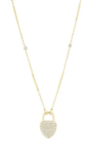 Electric Picks - Women's Love Lockdown Necklace