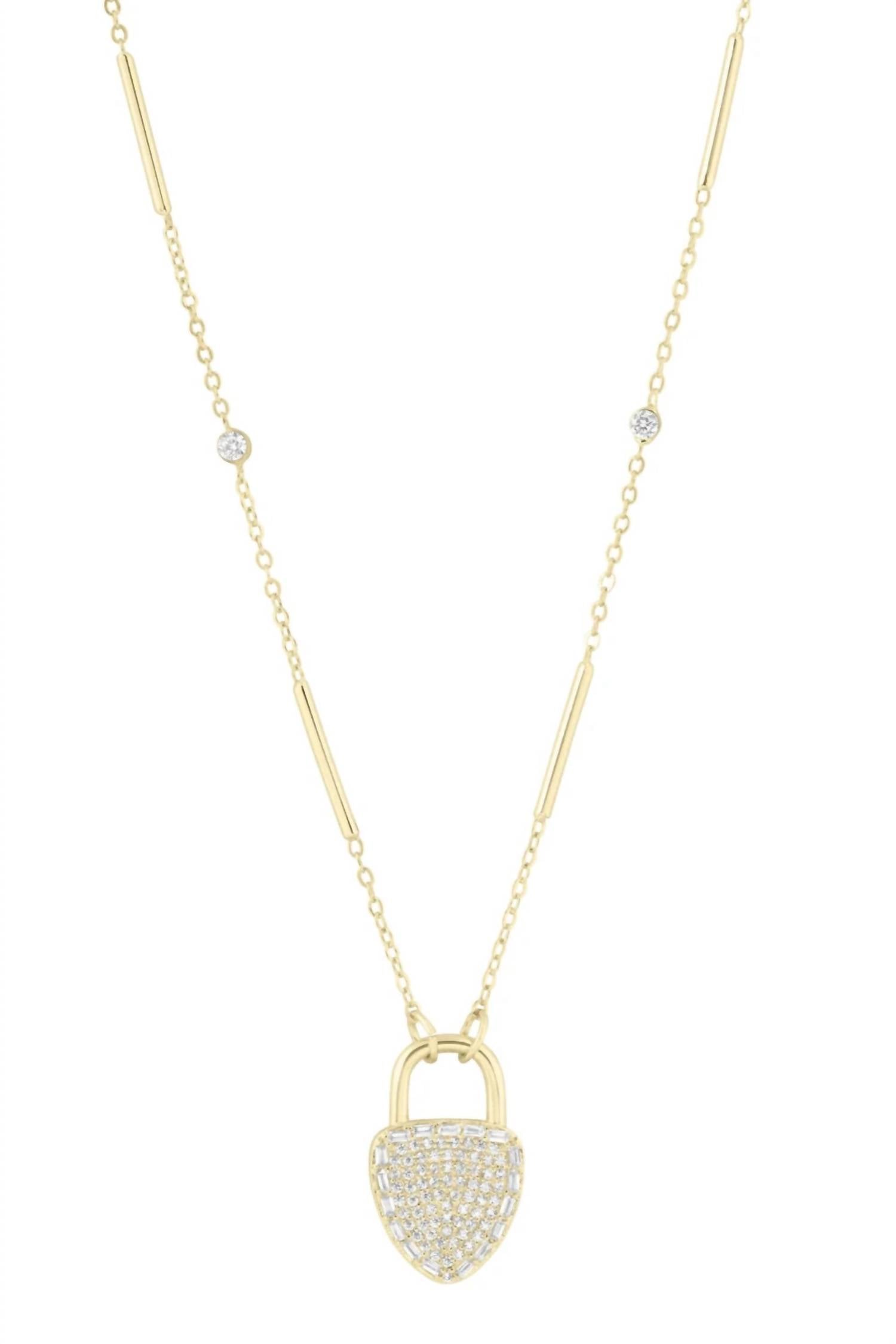 Electric Picks - Women's Love Lockdown Necklace