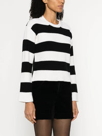 Valentino - Striped Virgin Wool Jumper