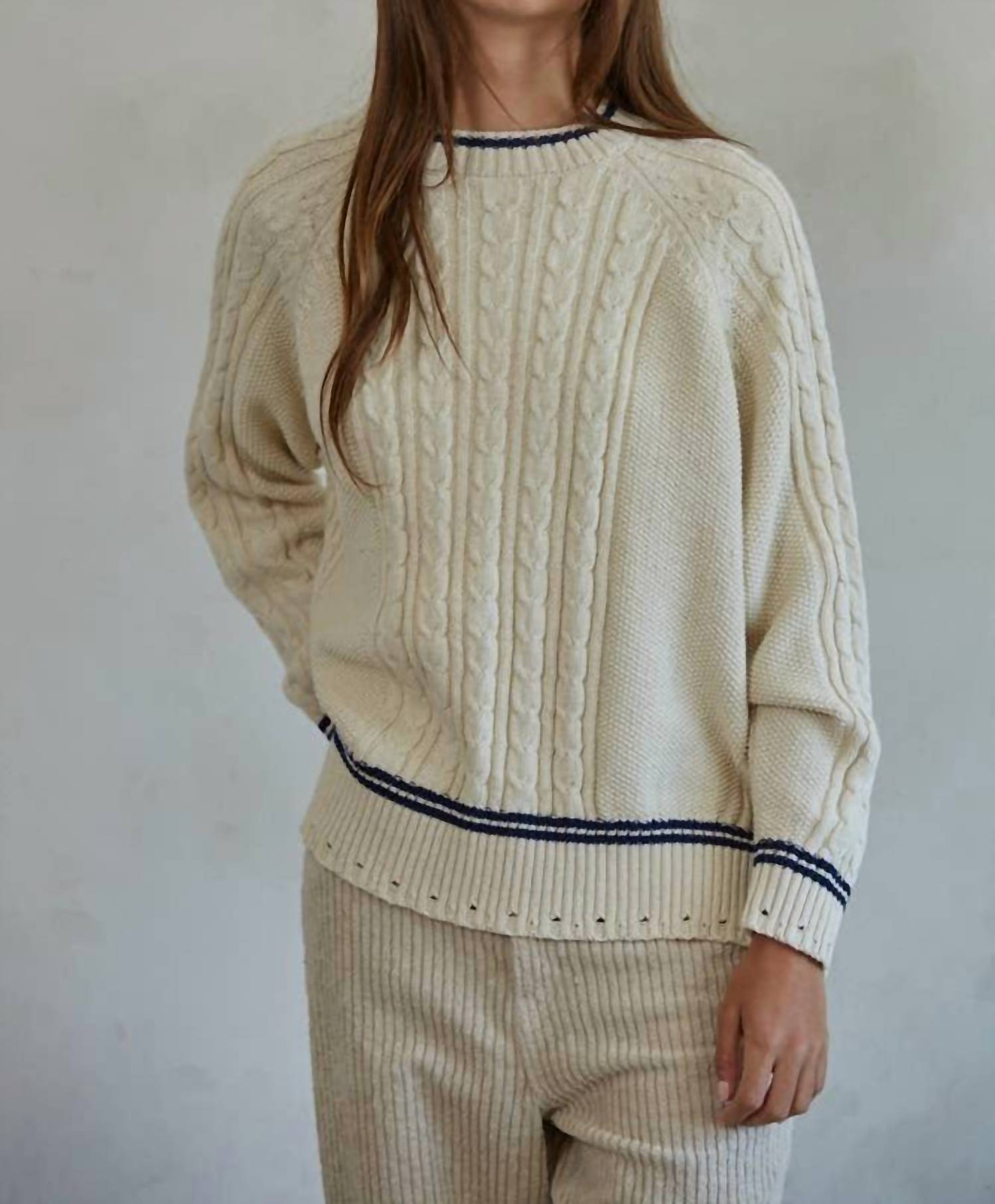 By Together - Surfside Cable Sweater