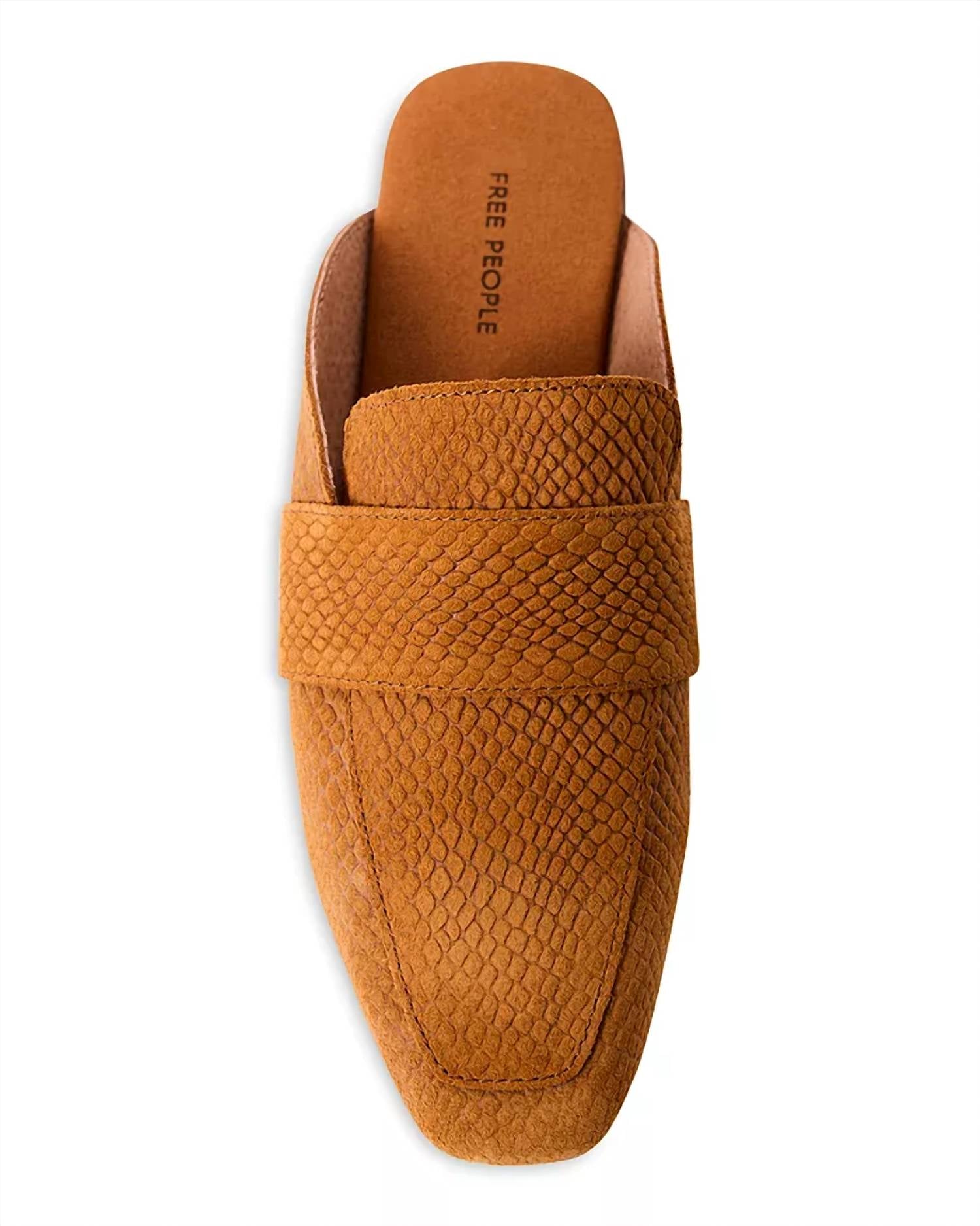 Free People - Women's At Ease Embossed Loafer