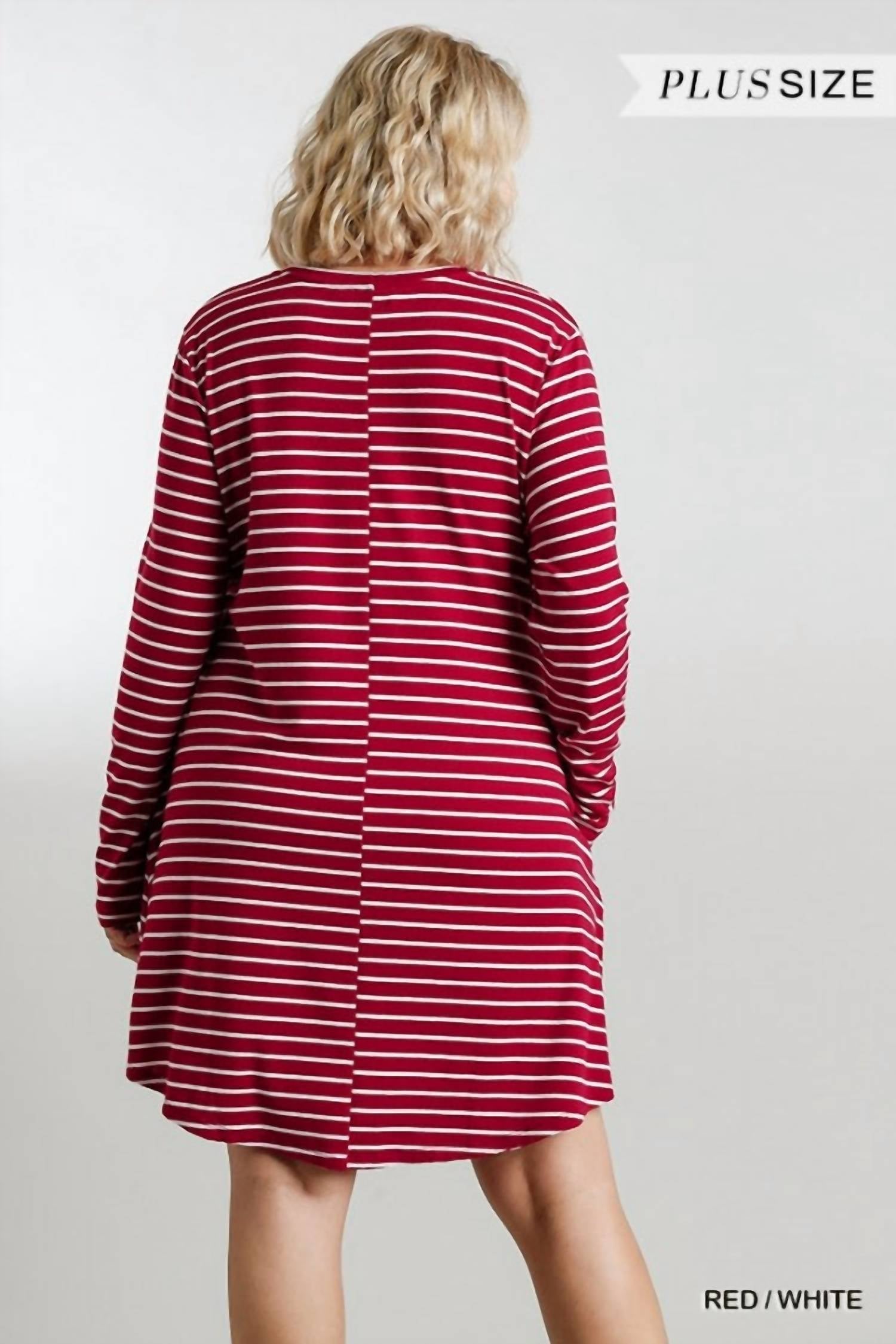 Umgee - Striped Casual Dress