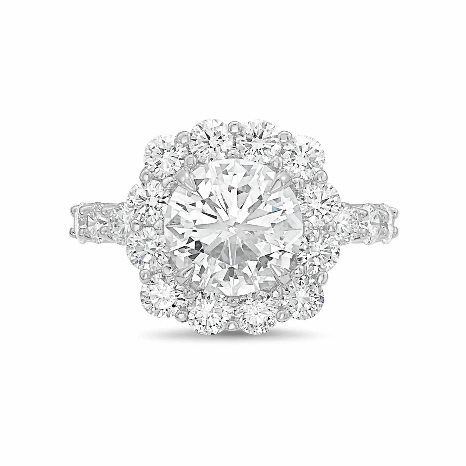Diana M Jewels - Women's Round Lab-Grown Diamond Fashion Ring (3.00 Ct) - Signature