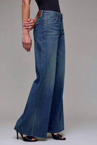 Hidden - Vintage Clean Super Soft High Rise Palazzo Jean