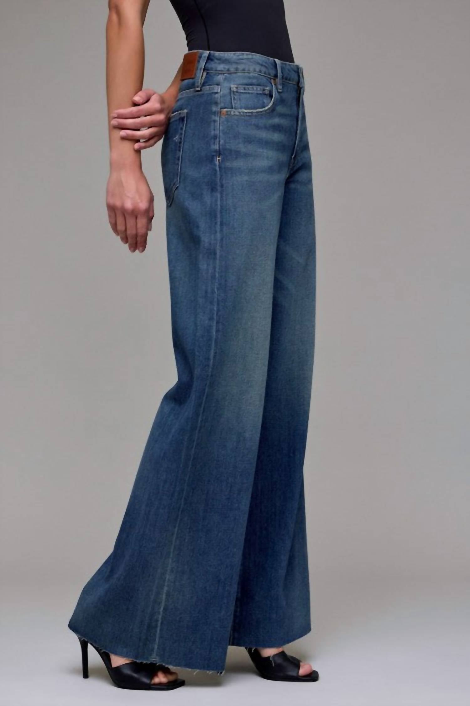 Hidden - Vintage Clean Super Soft High Rise Palazzo Jean
