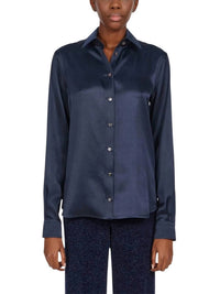 Salvatore Ferragamo - Satin Button Up Shirt