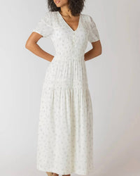 Dex Clothing - Floral Charm Midi Dress