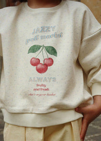 Konges Sløjd - Kid's Loupy Lou Cherry Sweatshirt