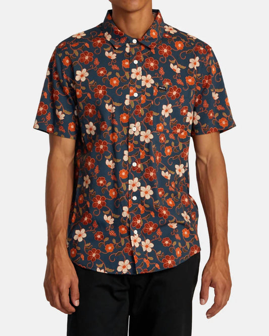 Rvca - ANYTIME SHORT SLEEVE WOVEN SHIRT