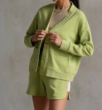 Care Tucker - Court Interlock Cardigan