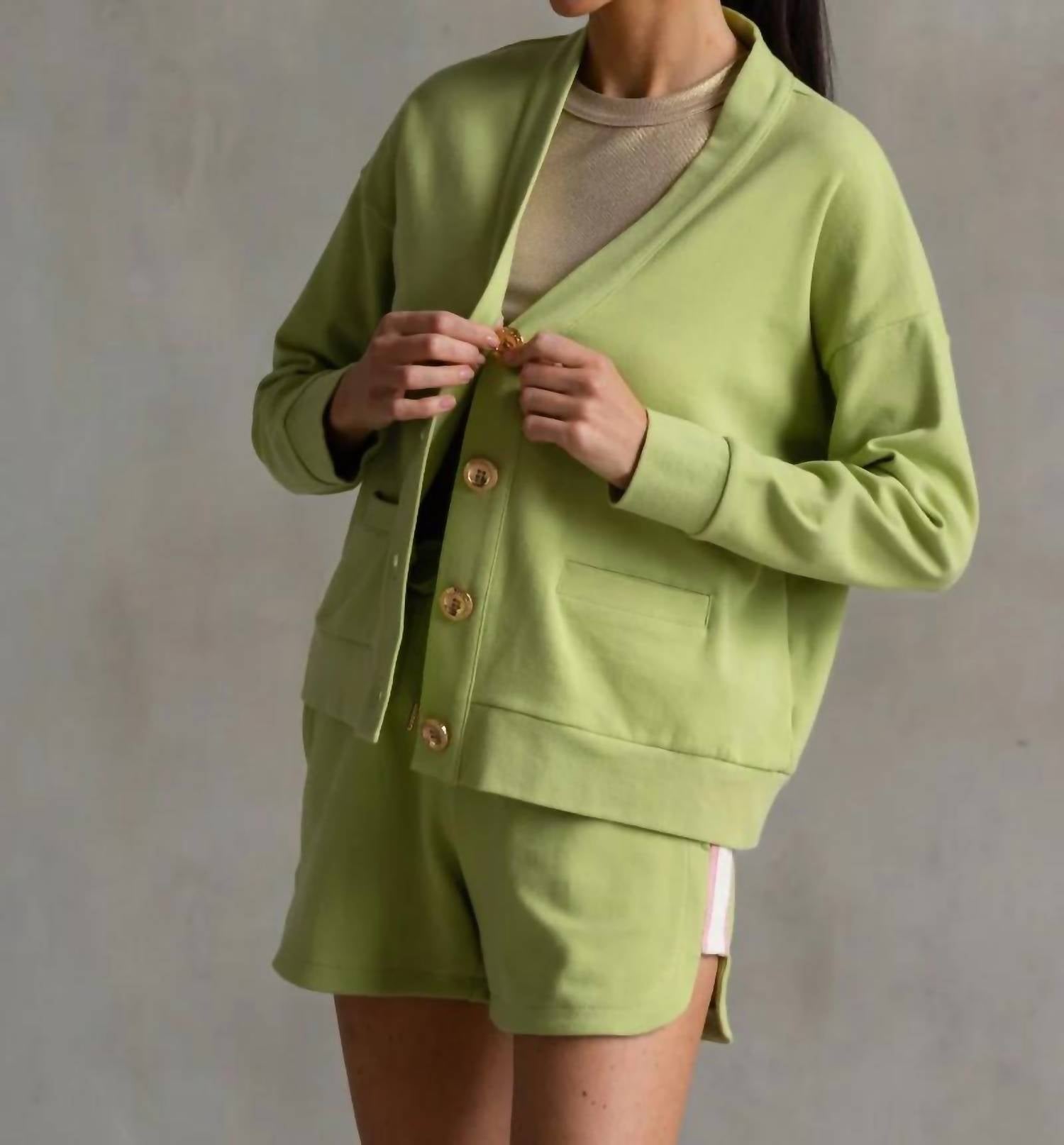 Care Tucker - Court Interlock Cardigan