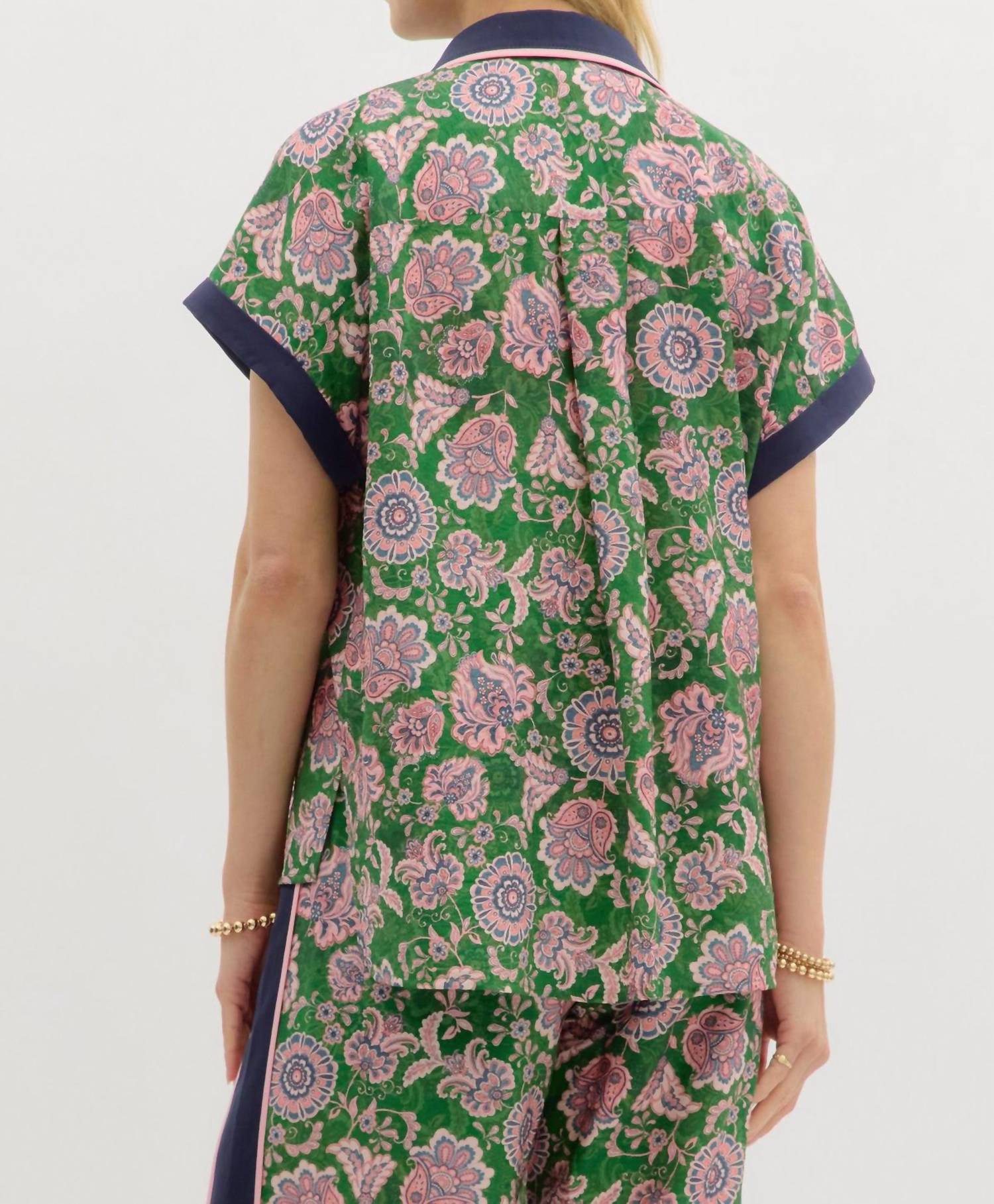 Entro - Sign Of The Times Patterned Shirt