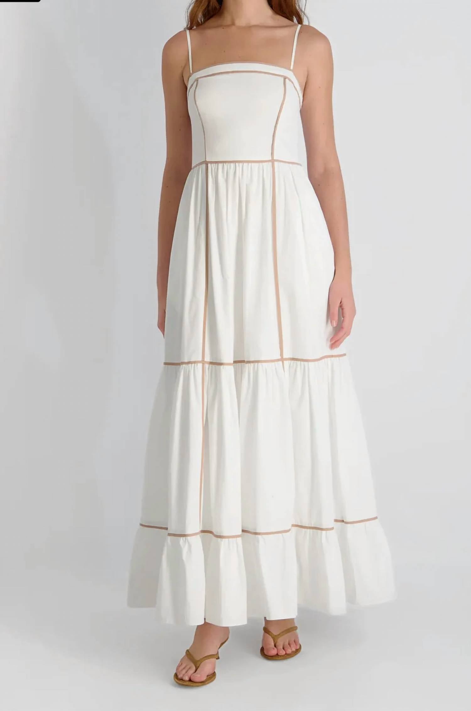 French Connection - Women's Cambria Trim Maxi Dress