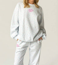 The Happy Camp3R - Bluebell Picnic Crewneck Sweatshirt