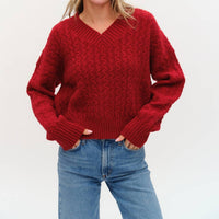 Six/Fifty - Camden Cable Knit Sweater