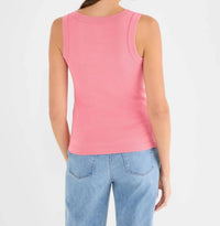 Nic + Zoe - Perfect Knit Rib Scoop Tank