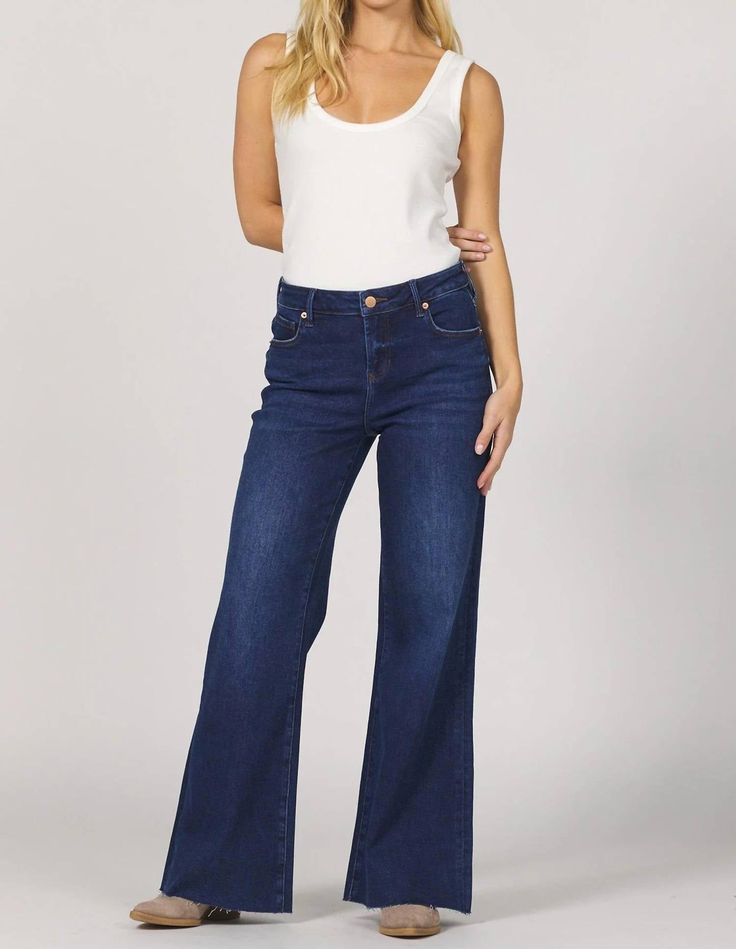 Dear John Denim - Women's Hidden Micah Wide Leg Jeans