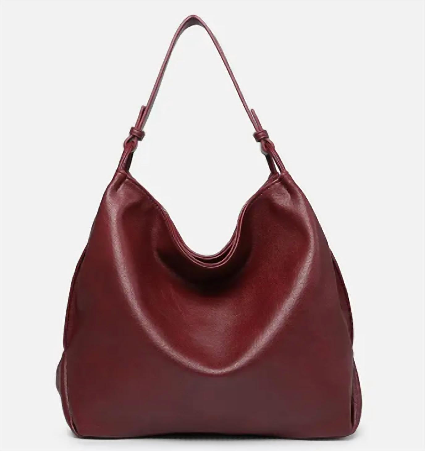 Jen & Co. - Women's Vegan Leather Rustic Handbag