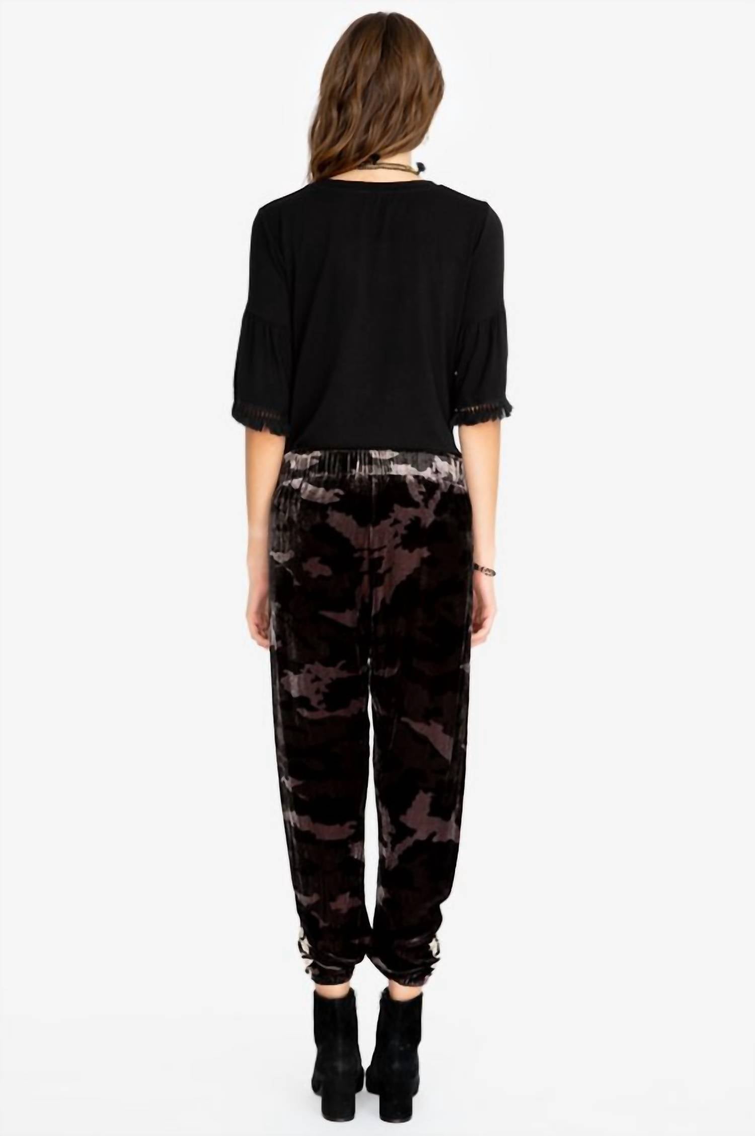 Johnny Was - Santal Velvet Jogger Pants