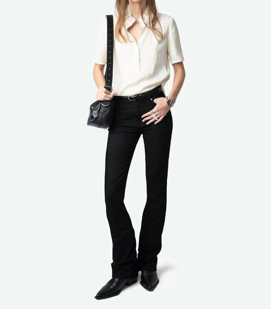 Zadig & Voltaire - Topher Satin Top