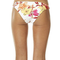 ZINNIA FLORAL STRETCH BIKINI BOTTOM SWIMSUIT