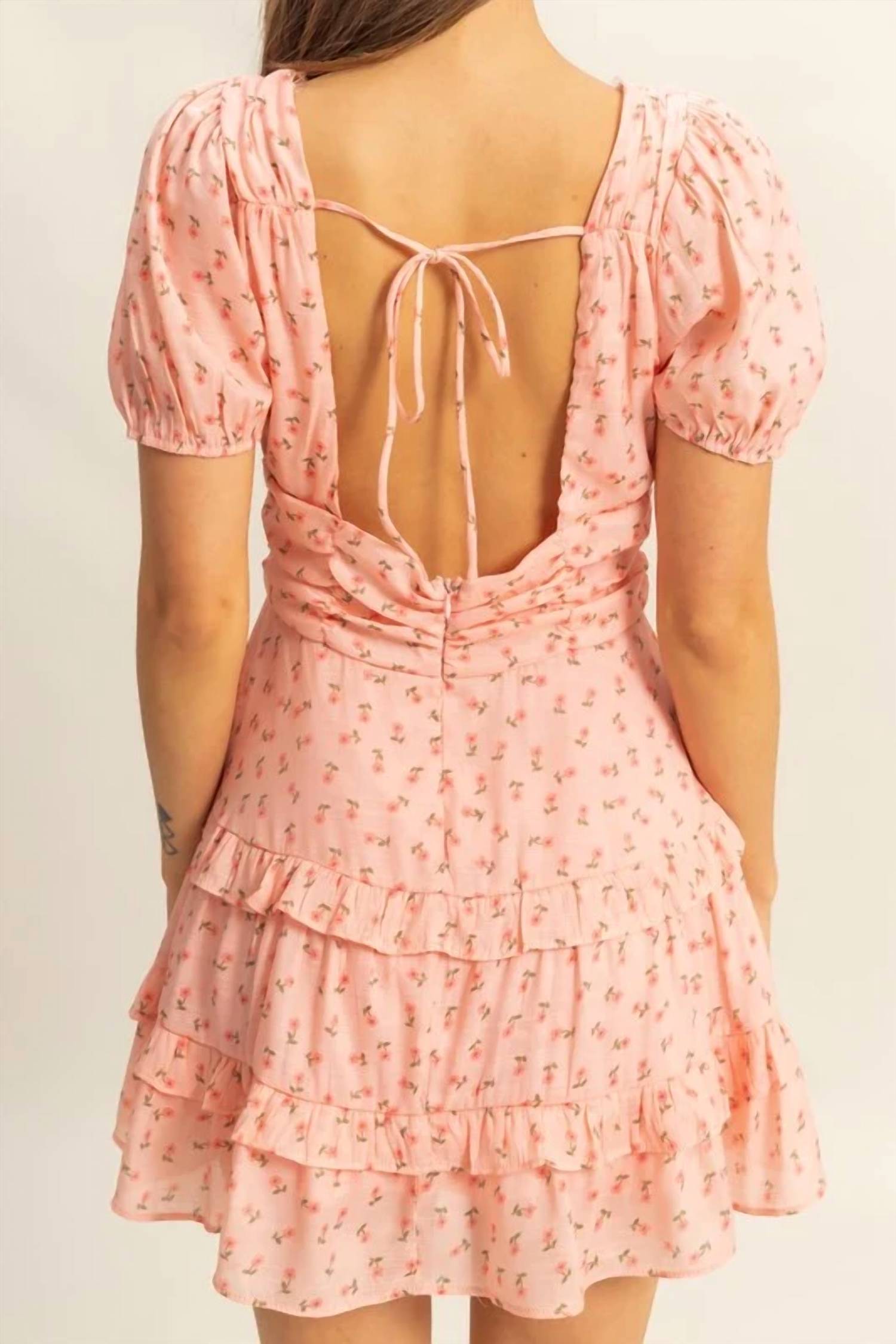 Hyfve - Deep V-neck Mini Dress