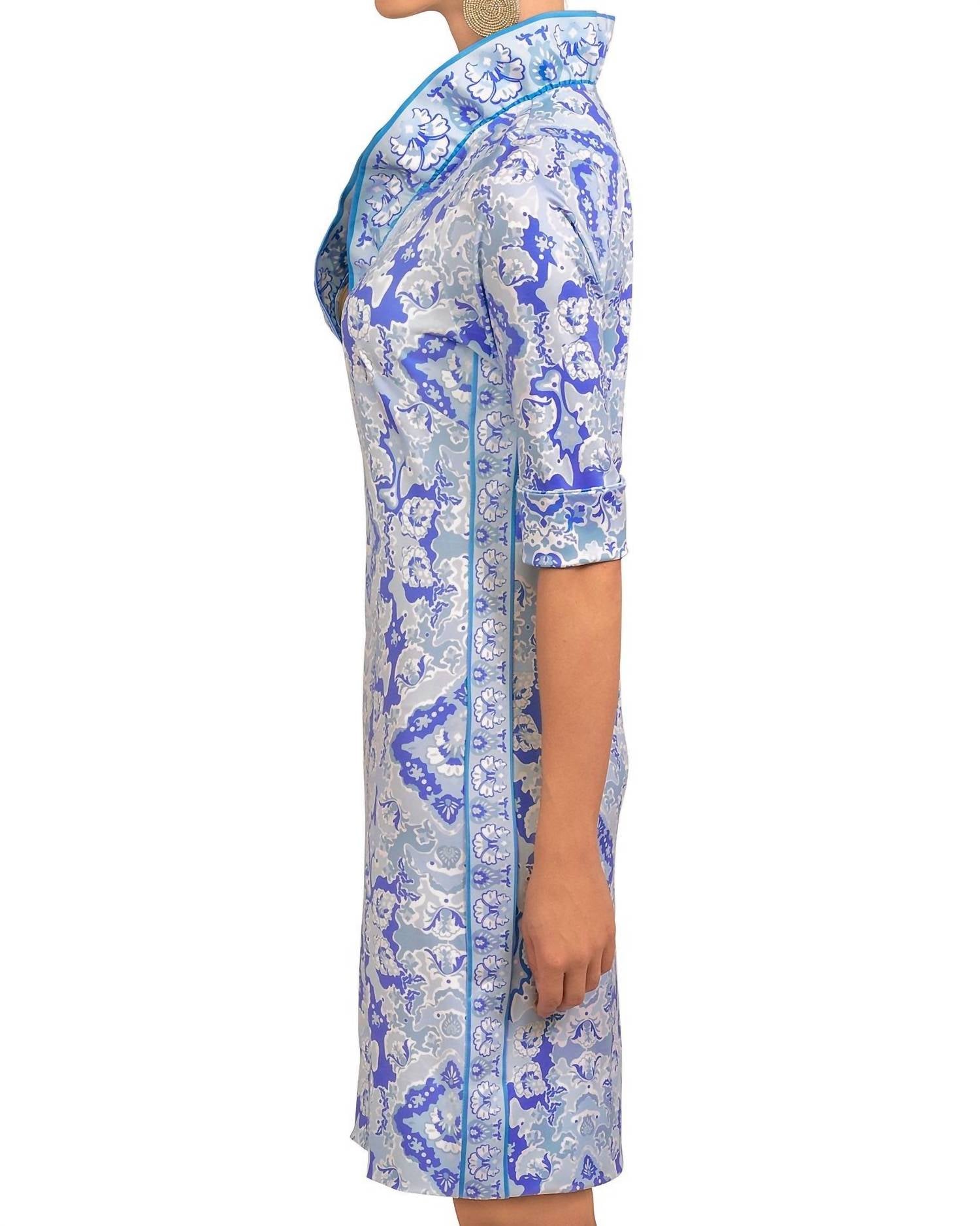 Gretchen Scott - Ruffleneck Dress