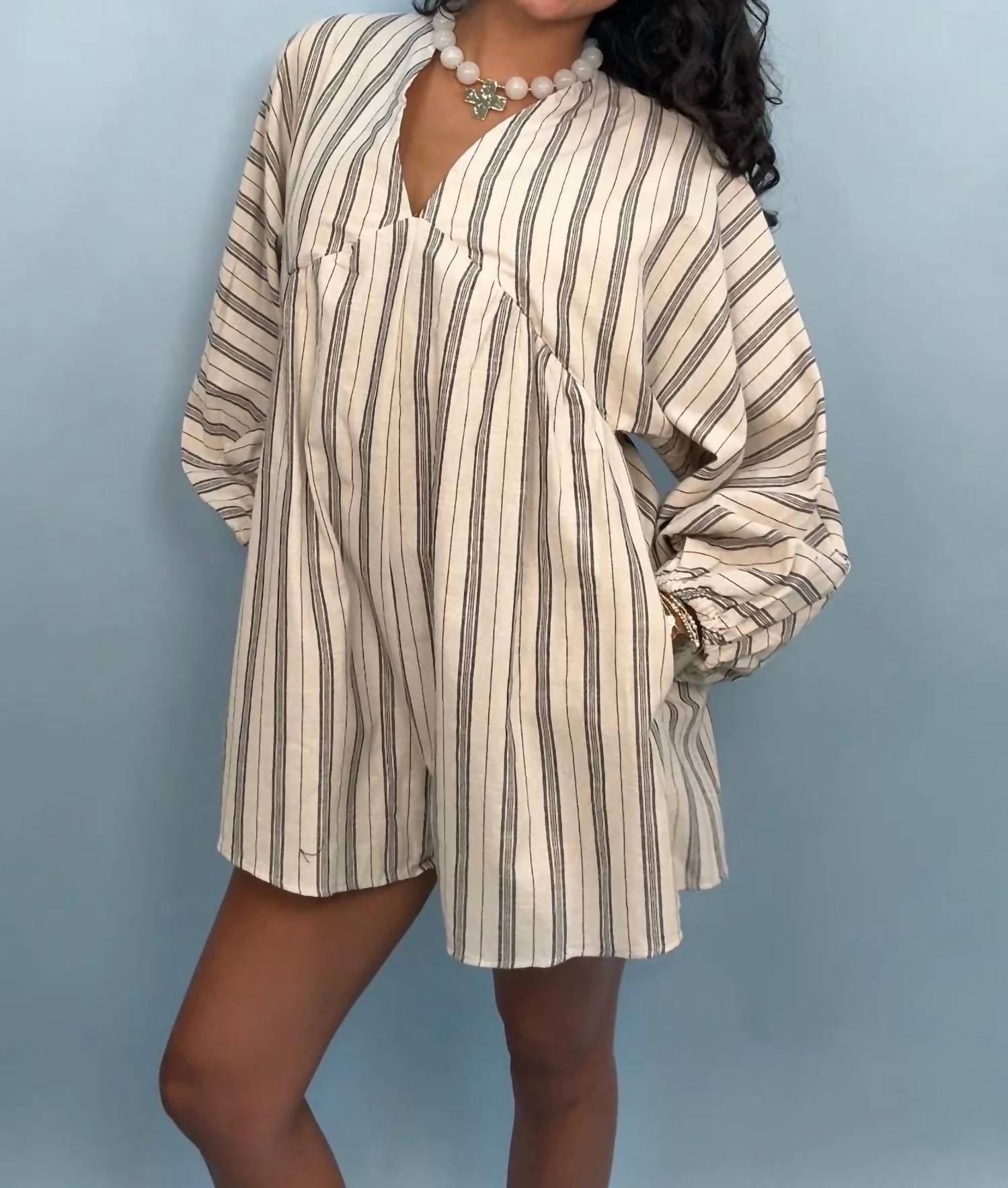 Miou Muse - SAIL AWAY ROMPER