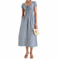 Ciao Lucia - Gingham Aladine Dress