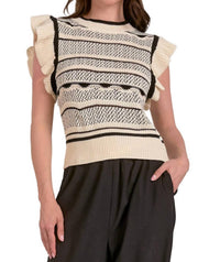 Elan - Zaza Sleeveless Sweater