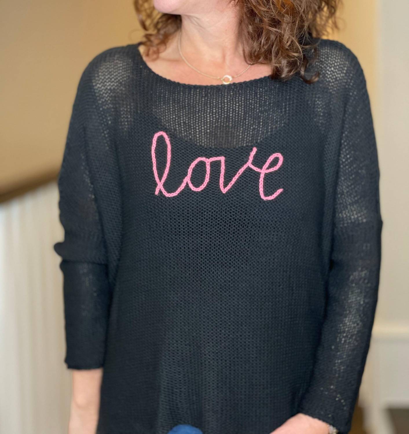 Wooden Ships - Key West LOVE Cotton Sweater