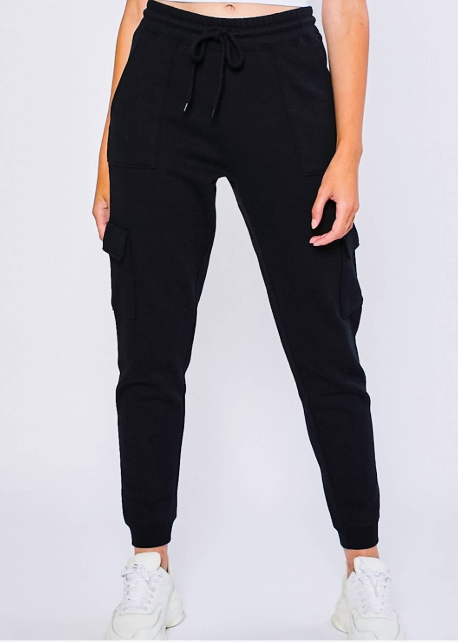 Reflex - Cannele Fleece Cargo Joggers