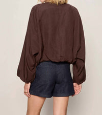 Sanctuary - Linen Bubble Jacket