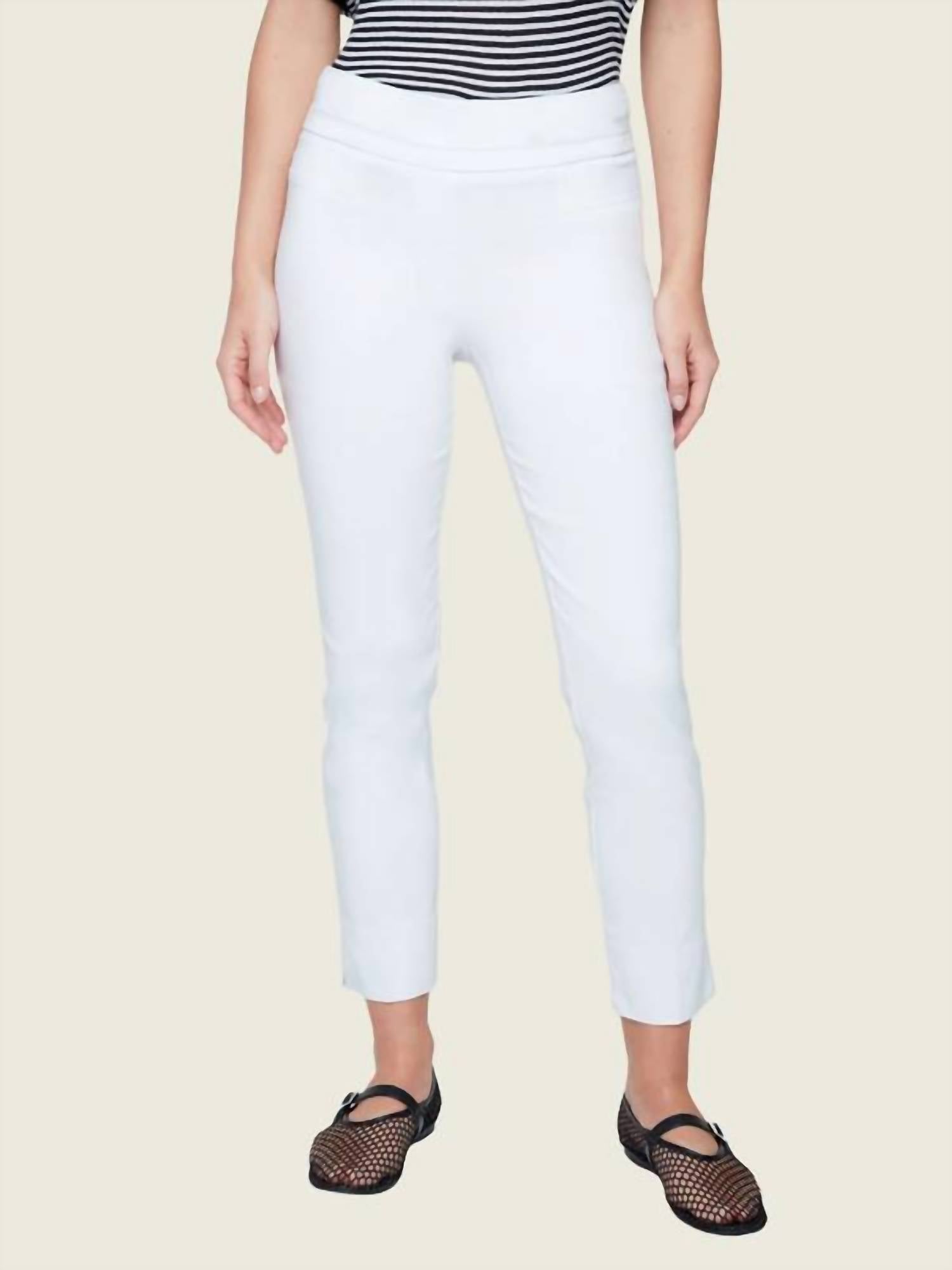 Renuar - Woven Slim Ankle Pants