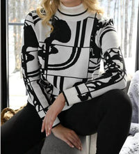 Frank Lyman - Autumn Abstract Sweater
