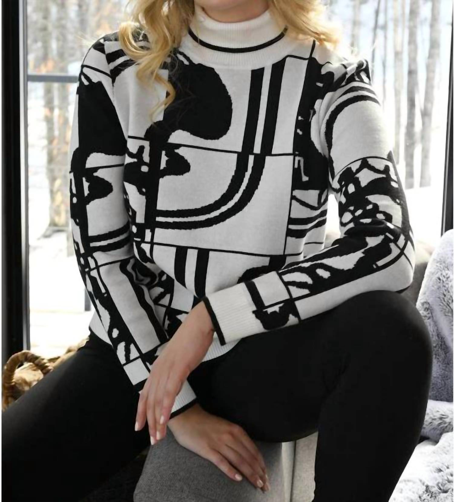 Frank Lyman - Autumn Abstract Sweater
