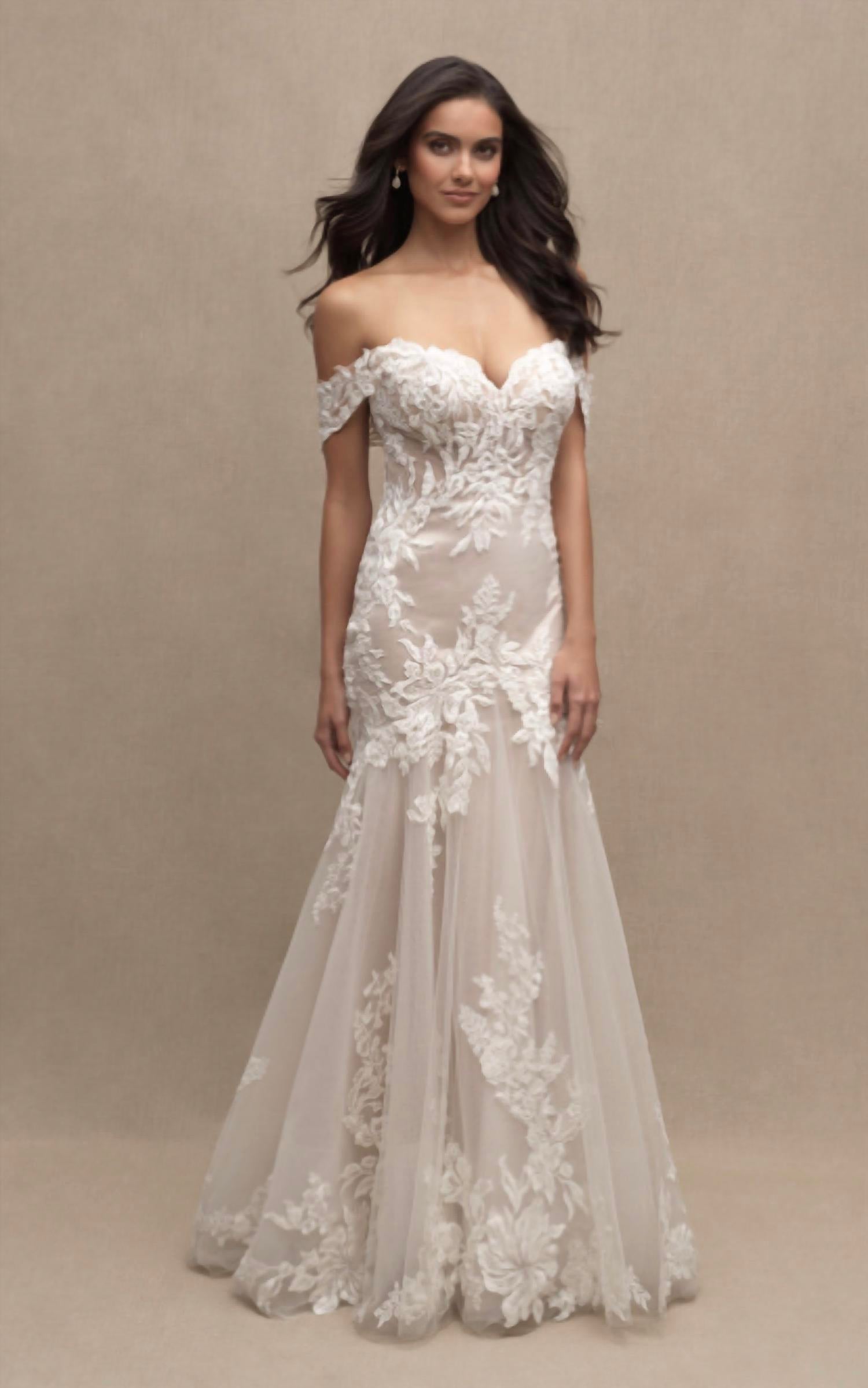 Allure Couture - Fit-and-flare Wedding Dress