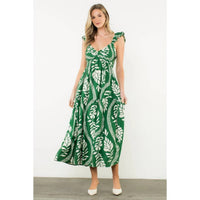 Thml - Flutter Sleeves Maxi Dress
