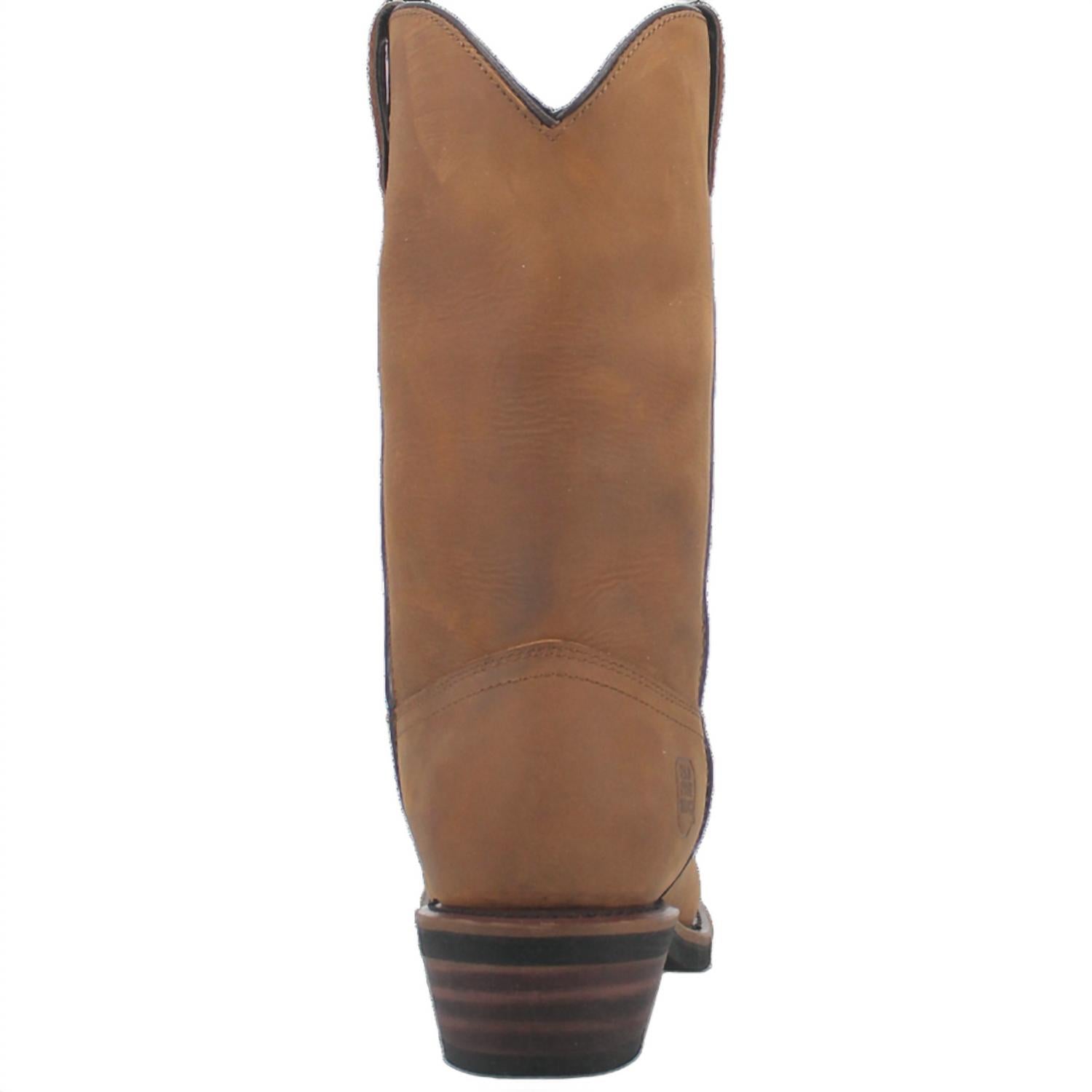 DAN POST. Men's Albuquerque Waterproof Pull-on Boot in tan distressed - men's boots - view 4