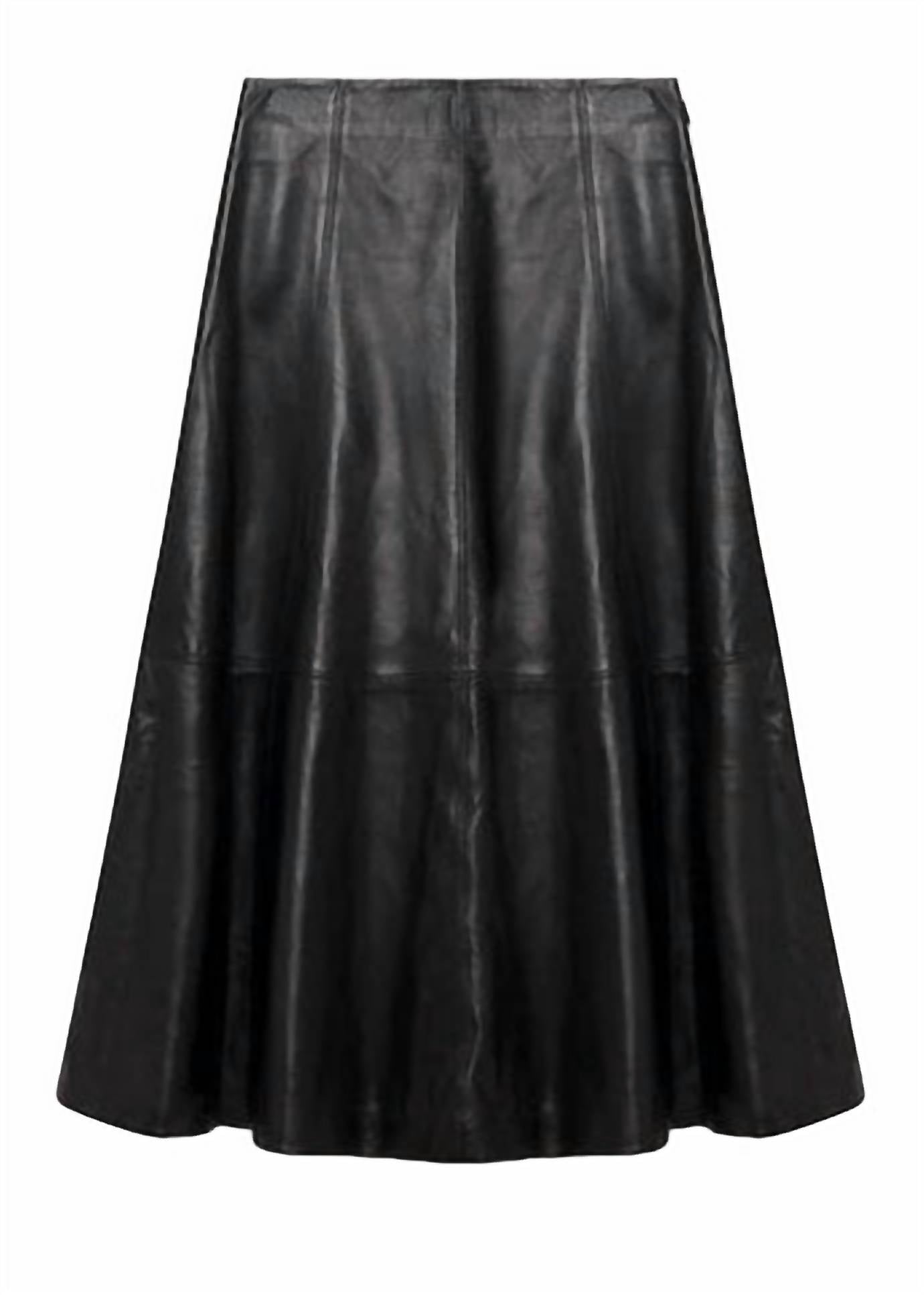 Simkhai - Ryma Leather Midi Skirt