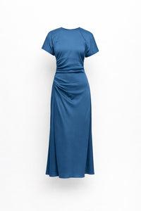 Simkhai - Marabella Short Sleeve Draped Midi Dress
