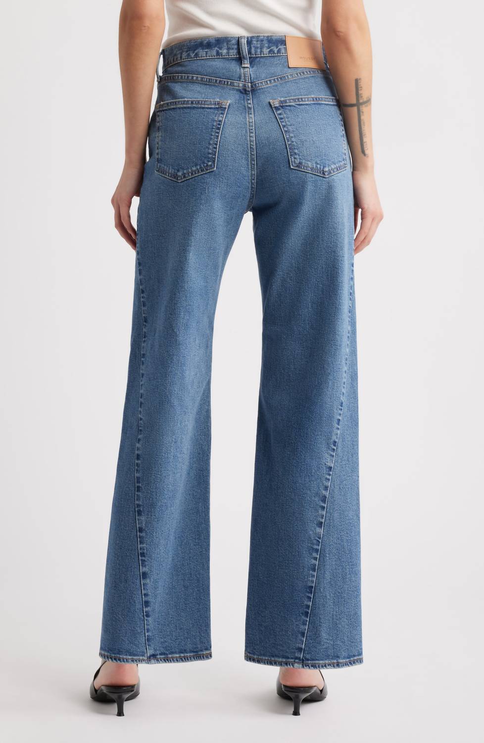 Moussy - Salisbury Wide Leg Jeans