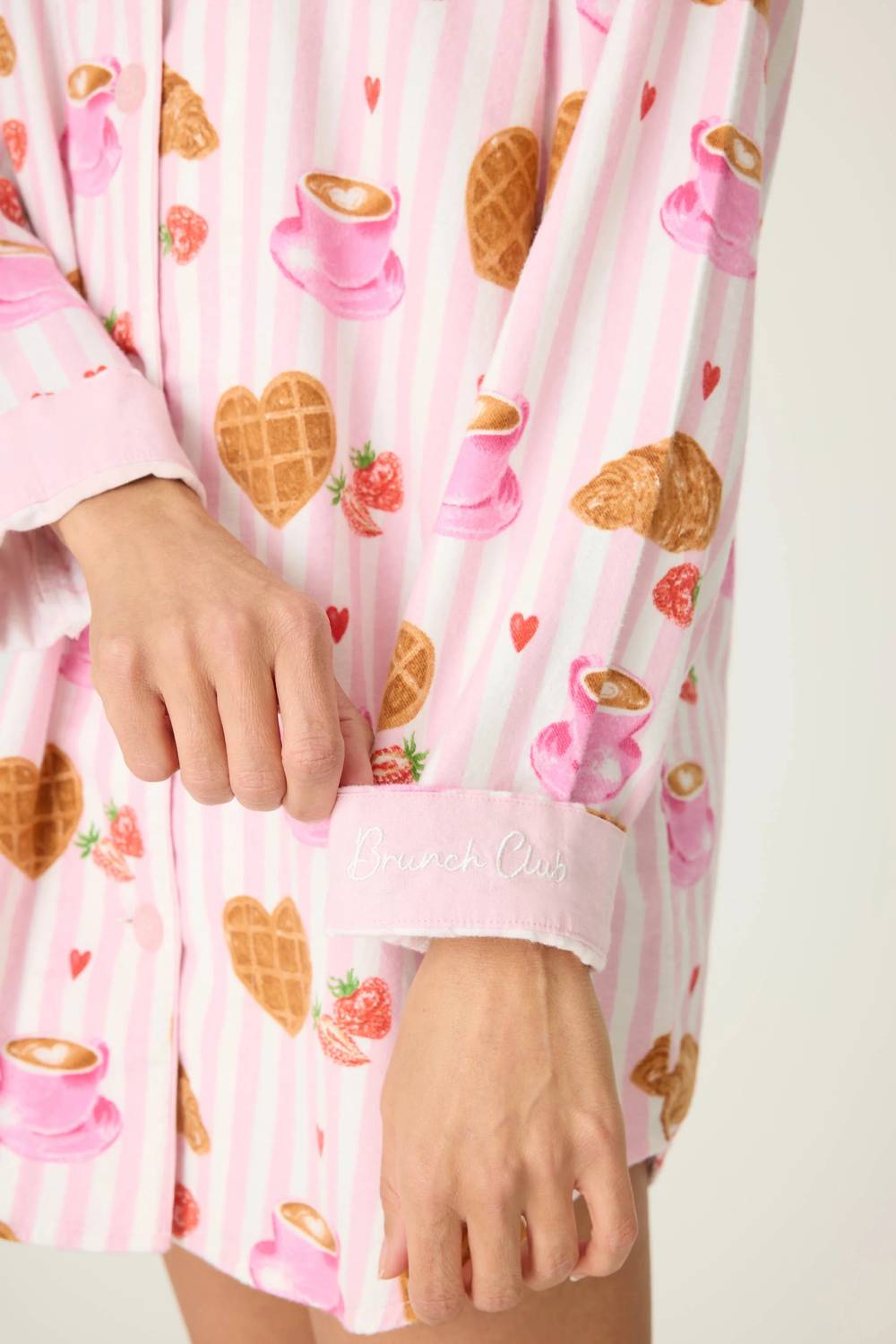 Pj Salvage - Classic Fit Flannel Nightshirt